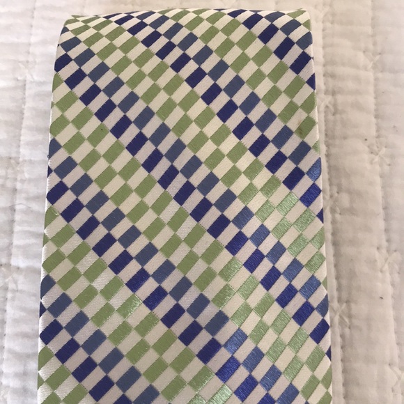 Michael Kors Geometric Check Tie - Picture 4 of 6